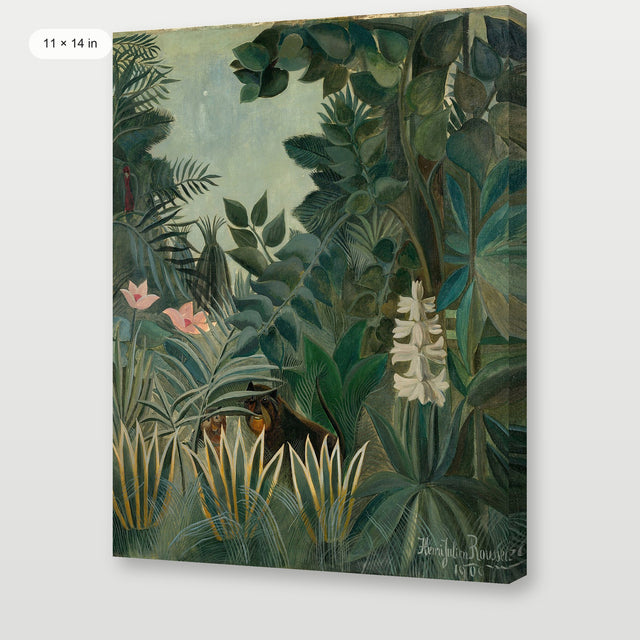 Rousseau - The Equatorial Jungle, Gallery Wrap