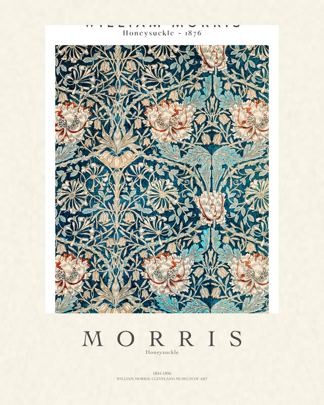 William Morris - Honeysuckle, Gallery Style