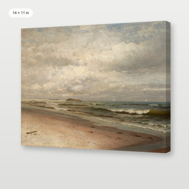 Coastal Beach, Gallery Wrap