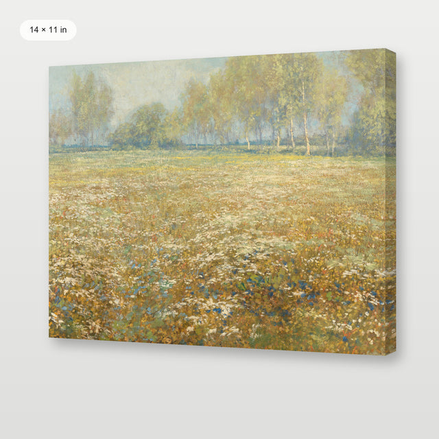 Roman Autumn Meadow, Gallery Wrap