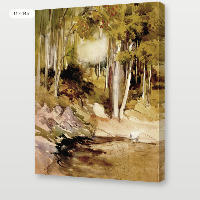 German Forest, Gallery Wrap