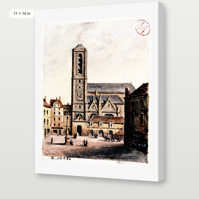 Paris Cathedral, Gallery Wrap
