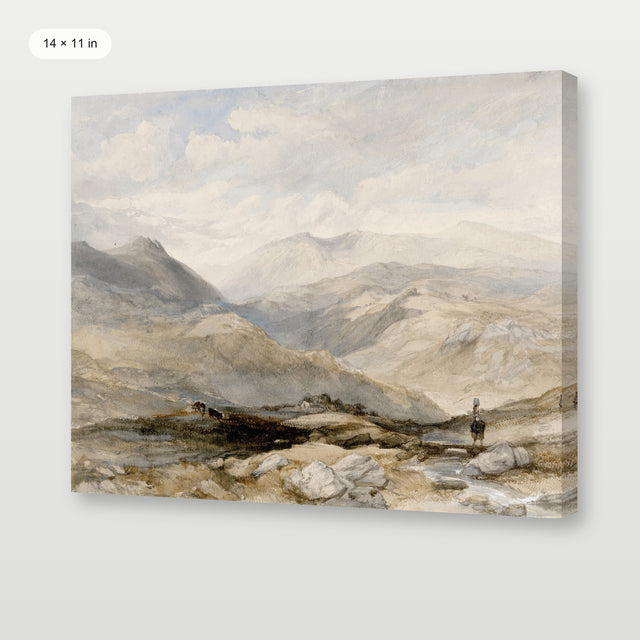 French Country Landscape, Gallery Wrap