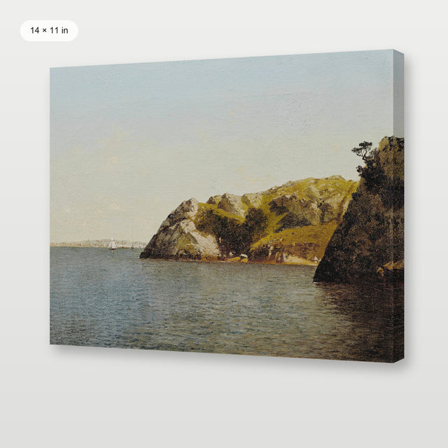 Moody Glass Lake, Gallery Wrap
