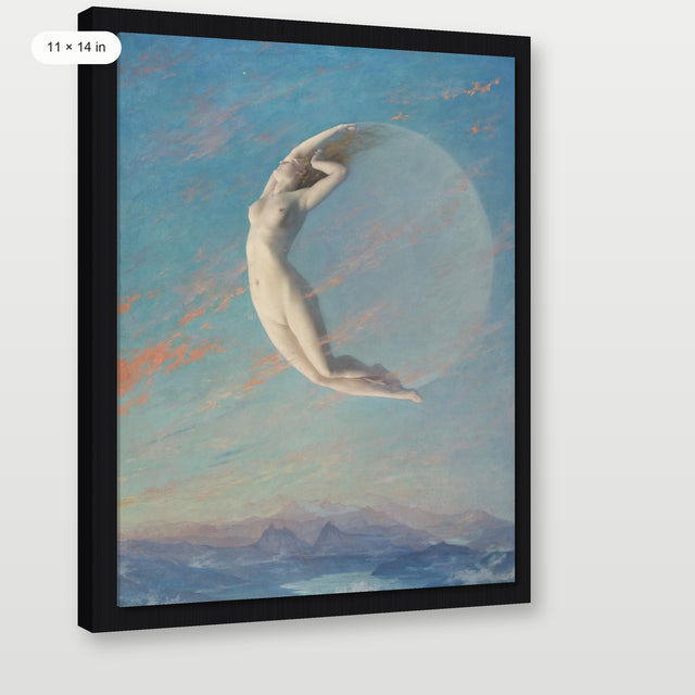 Aublet - Selene, Black Floater Frame