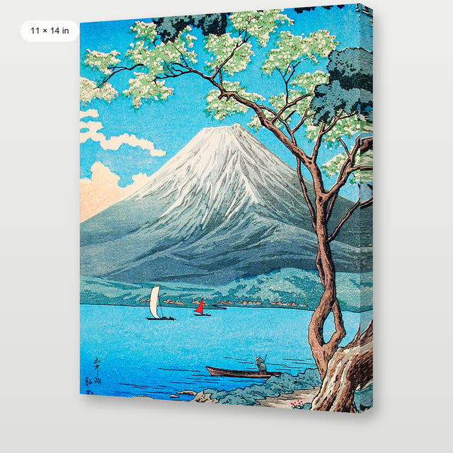 Takahashi - Mount Fuji From Lake Yamanaka, Gallery Wrap