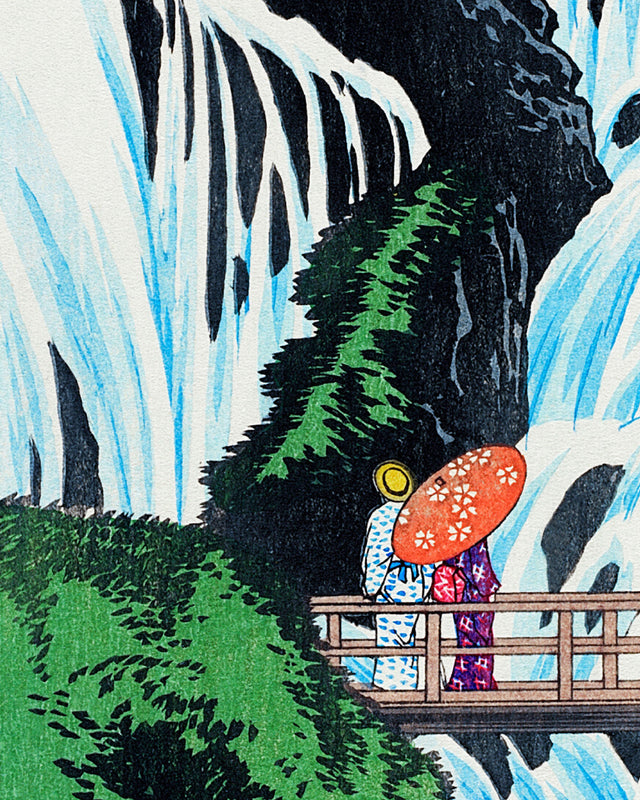 Takahashi - Shiragumo Waterfall, Full Bleed