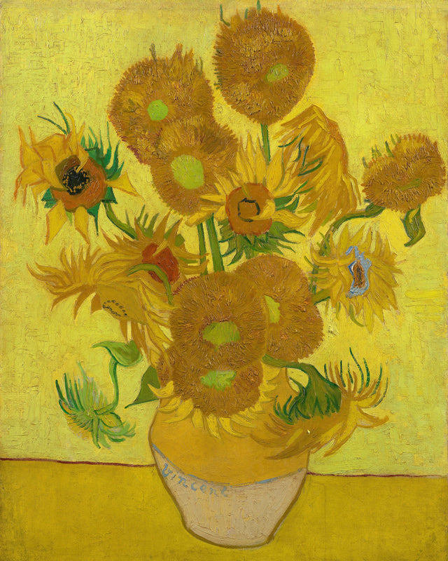 Van Gogh - Sunflowers, Full Bleed
