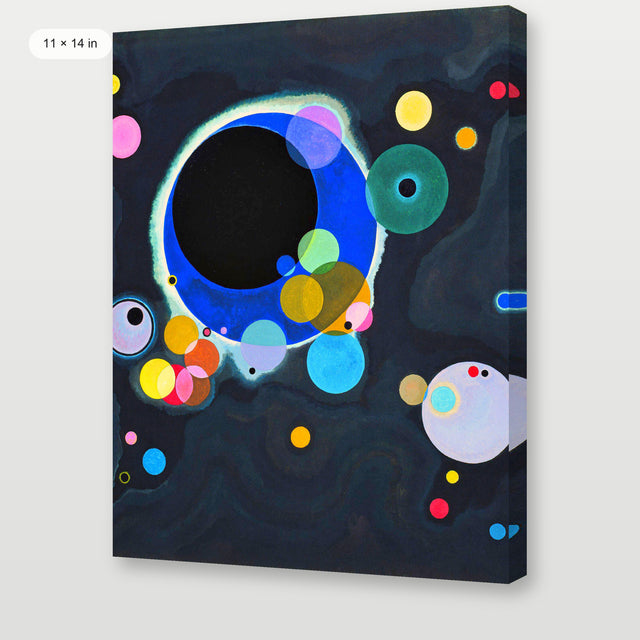 Kandinsky - Several Circles, Gallery Wrap