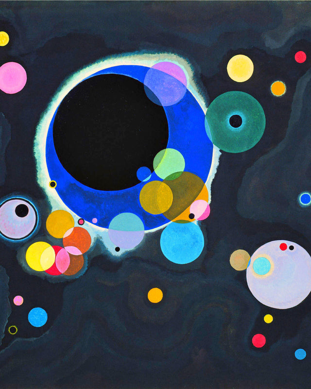 Kandinsky - Several Circles, Full Bleed