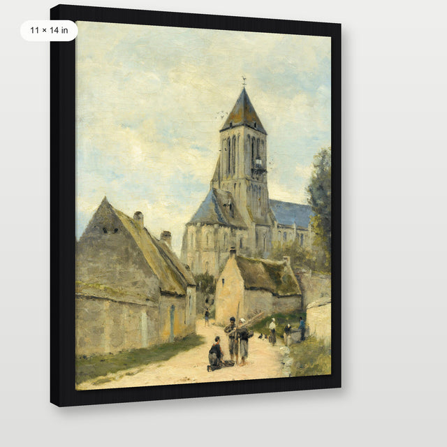 Cathedral Church, Black Floater Frame