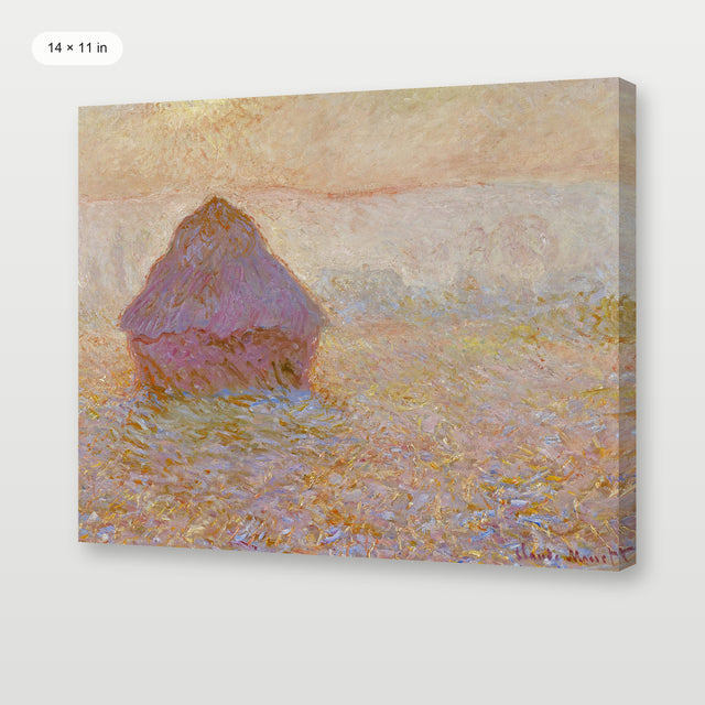 Monet - Meditation, Gallery Wrap