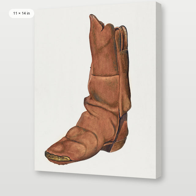 Cowboy Boot, Gallery Wrap
