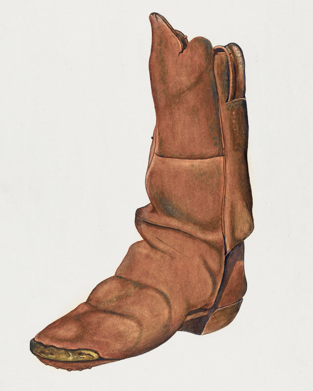 Cowboy Boot, Full Bleed