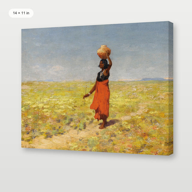 Native American Girl, Gallery Wrap