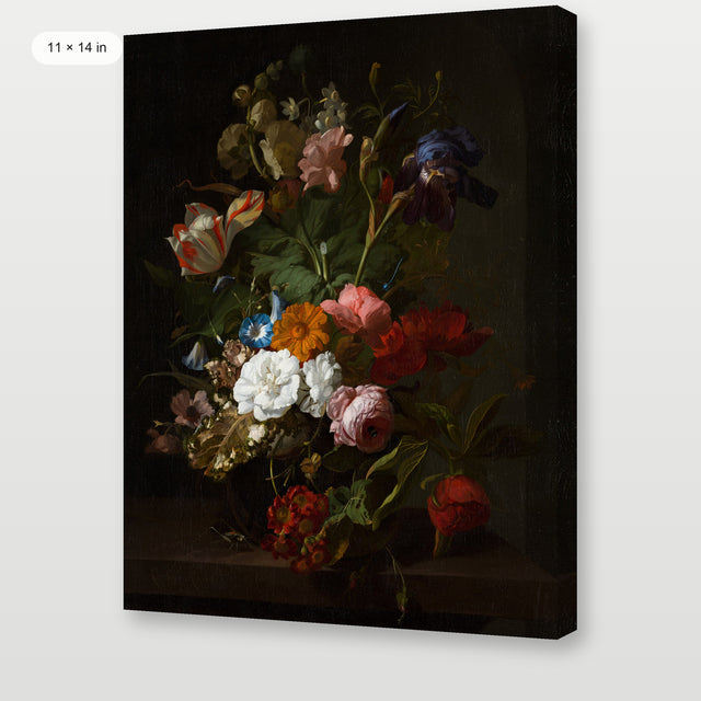 Ruysch - Vase with Flowers, Gallery Wrap