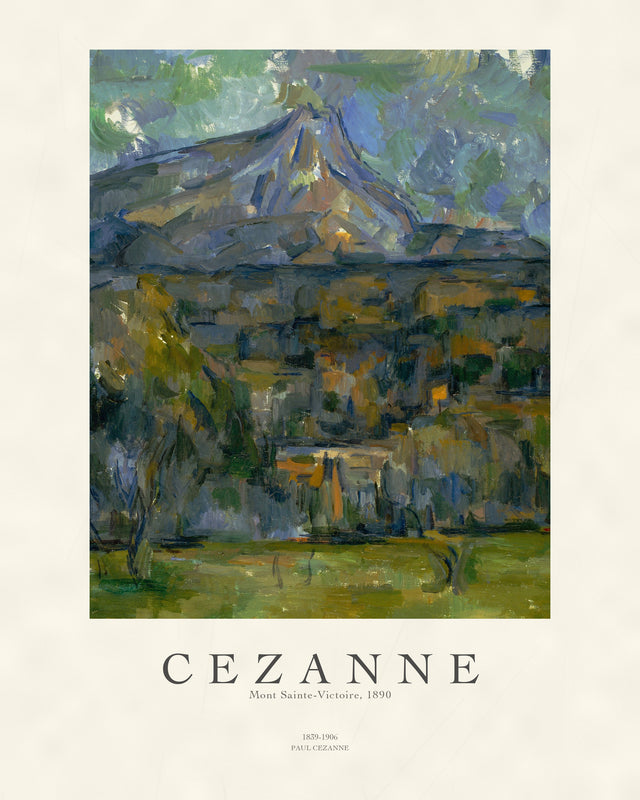 Cezanne - Mont Sainte-Victoire, Gallery Style