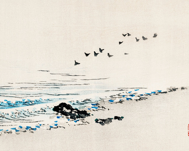 Bairei - Beach Scenery, Full Bleed