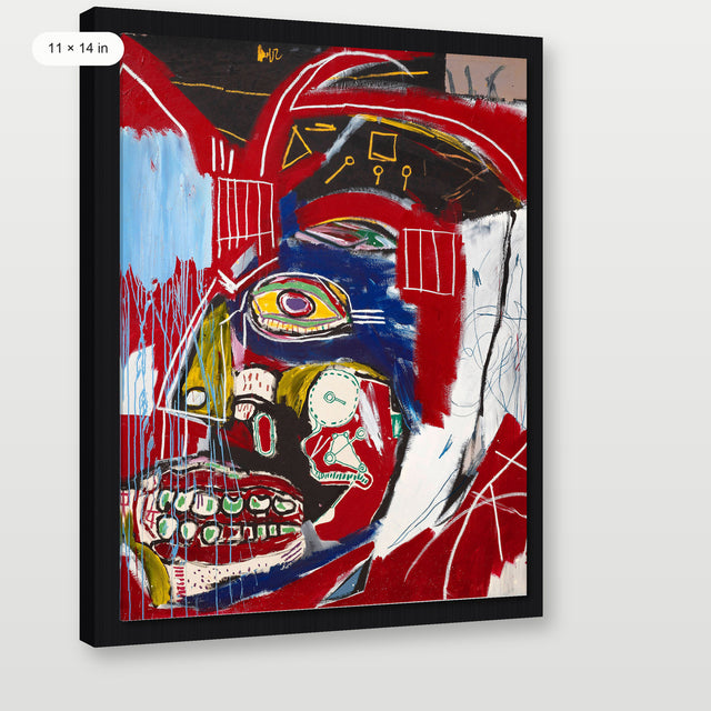 Basquiat - In This Case, Black Floater Frame
