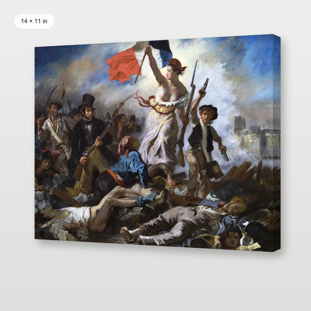 Delacroix - Liberty Leading the People, Gallery Wrap