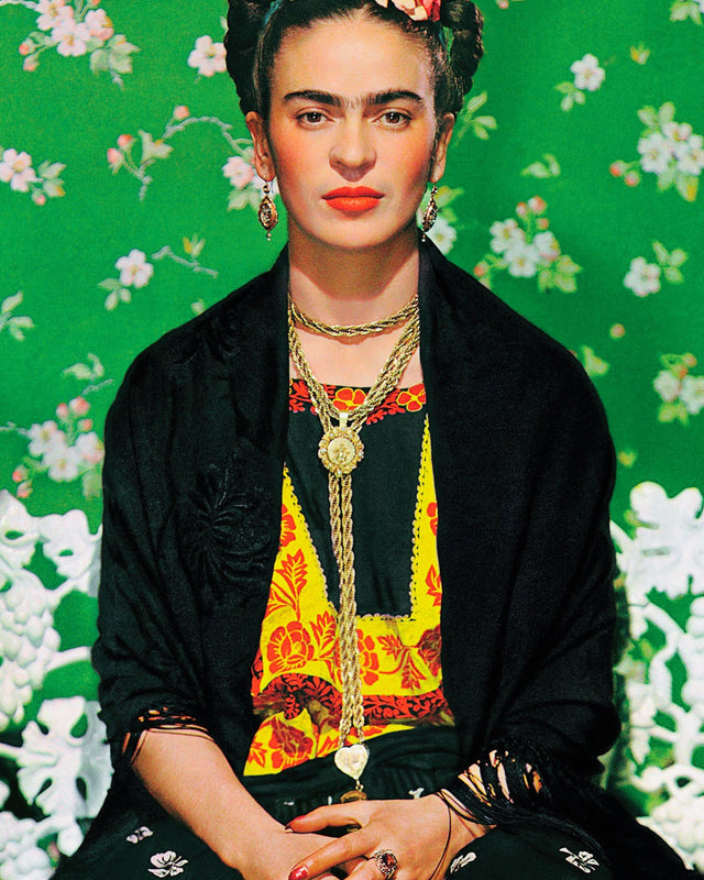 Frida Kahlo - Green, Full Bleed