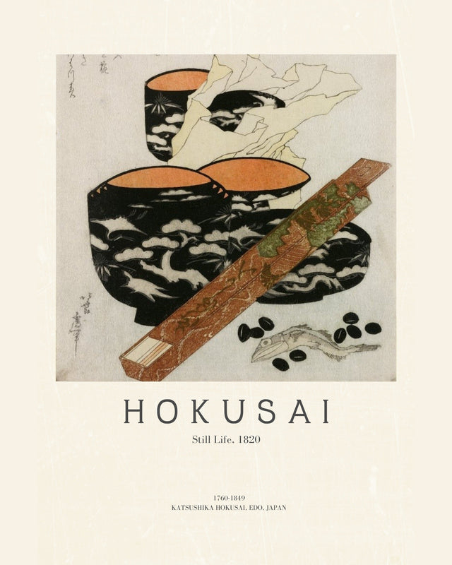 Hokusai - Still Life, Gallery Style