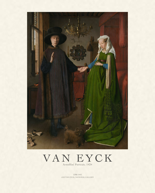 Jan Van Eyck - the Arnolfini Portrait, Gallery Style