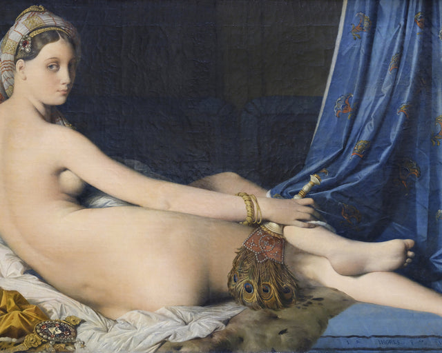 Ingres - La Grande Odalisque, Full Bleed