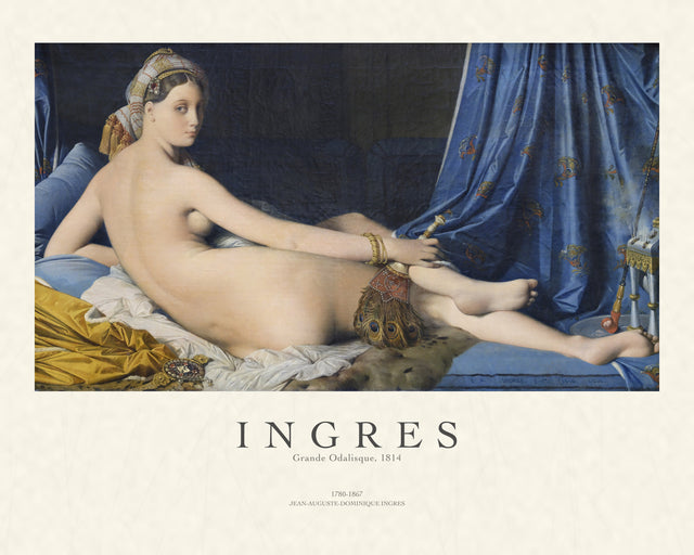Ingres - La Grande Odalisque, Gallery Style