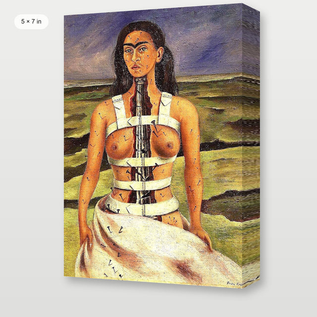 Kahlo - The Broken Column P2, Gallery Wrap