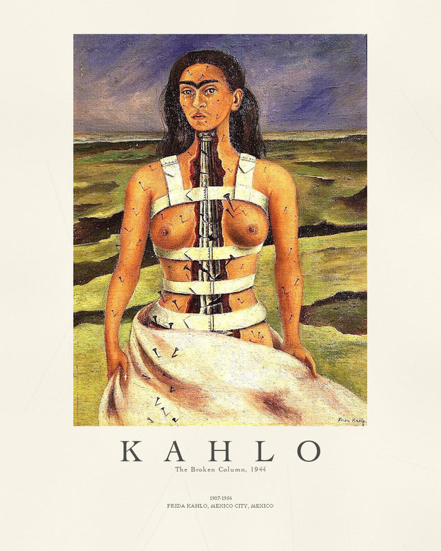 Kahlo - The Broken Column P2, Gallery Style