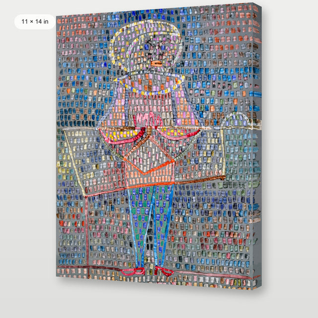 Klee - Boy in Fancy Dress, Gallery Wrap