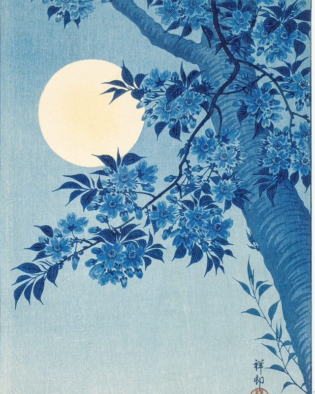 Koson - Blossoming Cherry P2, Full Bleed