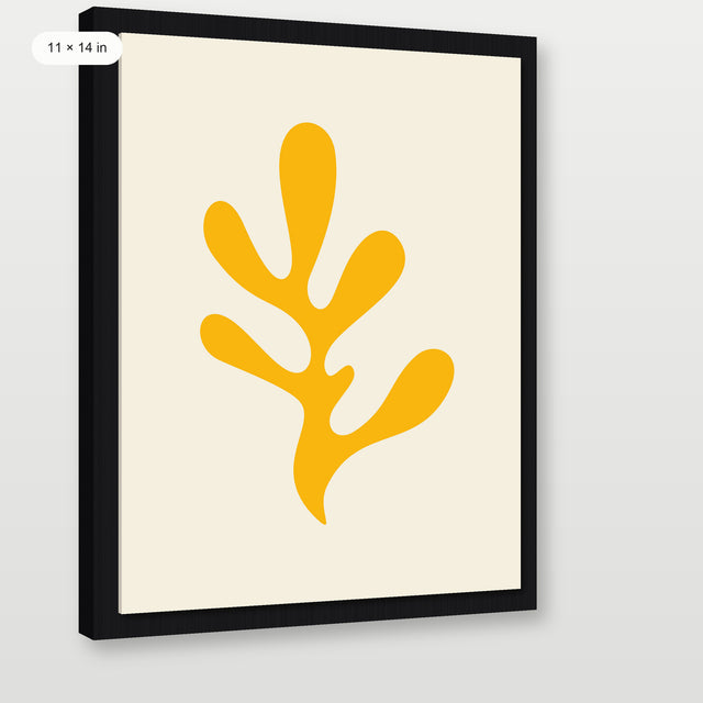 Matisse - The Cut-Outs P4, Black Floater Frame