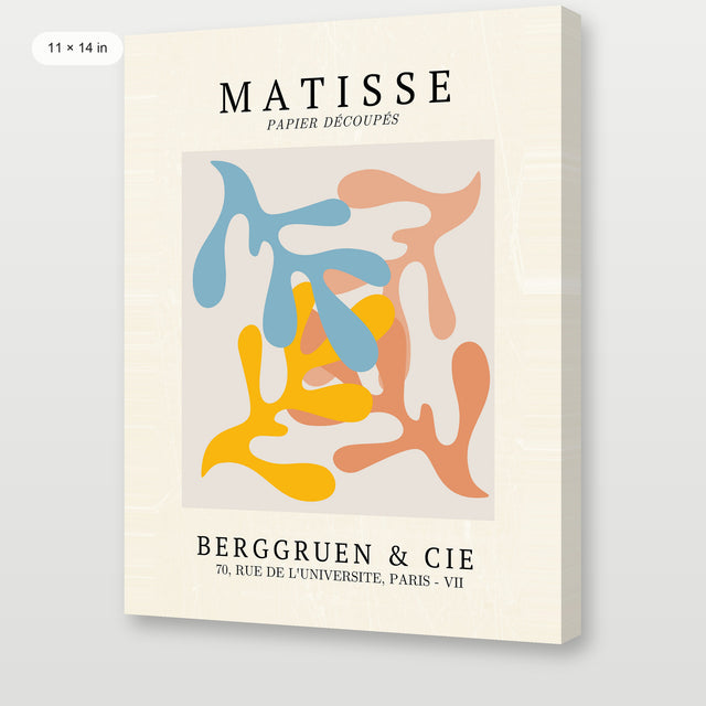 Matisse - The Cut-Outs P5, Gallery Wrap