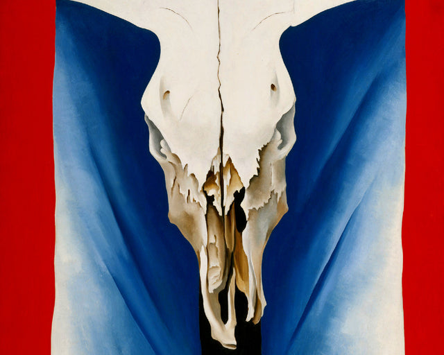Okeeffe - Cows Skull, Full Bleed