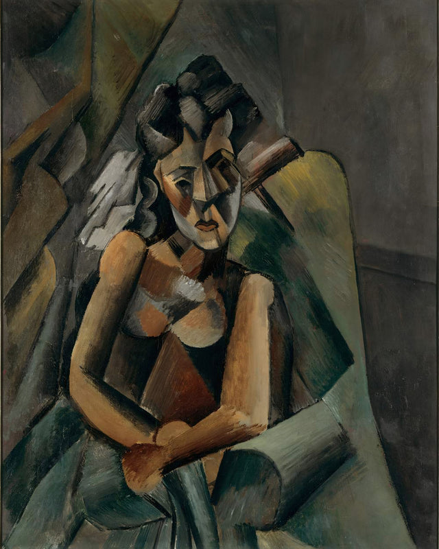 Picasso - Femme Assise, Full Bleed