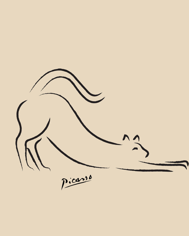 Picasso - The Cat, Full Bleed