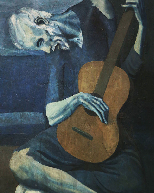 Picasso - The Old Guitarist, Full Bleed