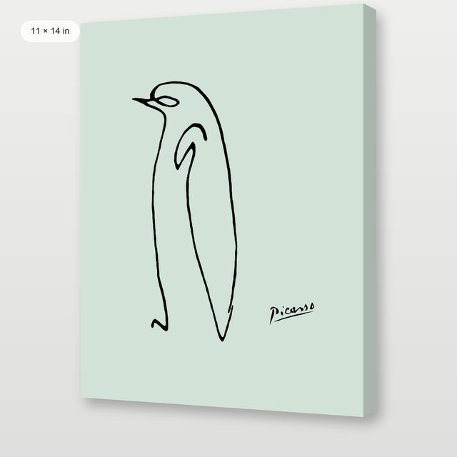 Picasso - The Penguin, Gallery Wrap
