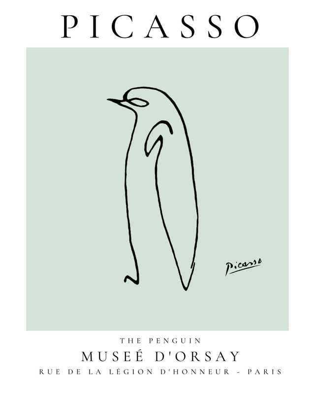 Picasso - The Penguin, Gallery Style