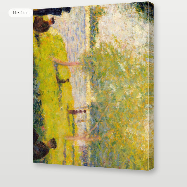 Seurat - Study For A Sunday, Gallery Wrap