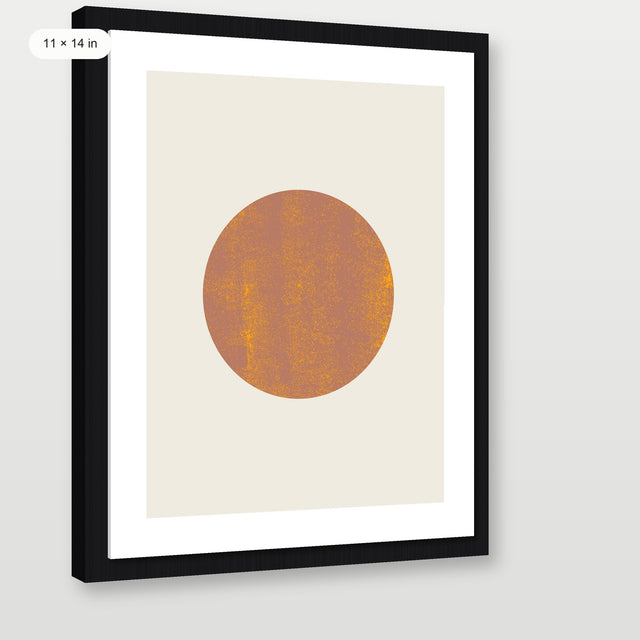 Solo Sun, Black Floater Frame
