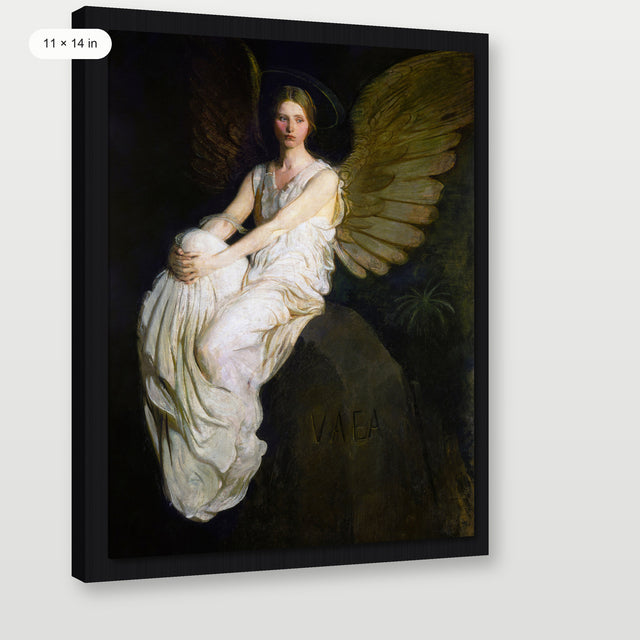Subtle Angel, Black Floater Frame