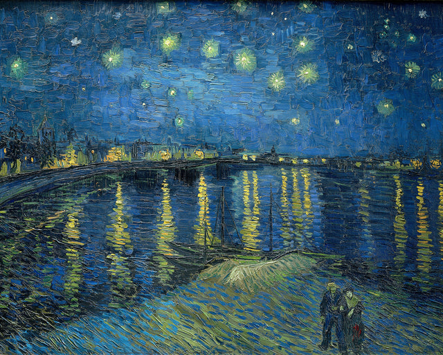 Van Gogh - Starry Night Over The Rhône, Full Bleed