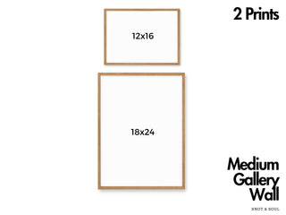 Neutral Winter Landscape Set of 2