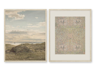 Spring Landscape Muted Green Set of 5