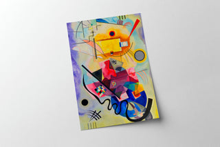 Kandinsky - Yellow - red - blue