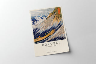 Hokusai - Fishing Boats At Choshi