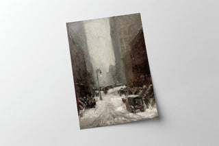 Moody Paris Winter